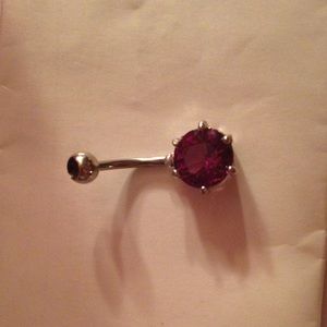 Brand new purple belly button ring! Never used!