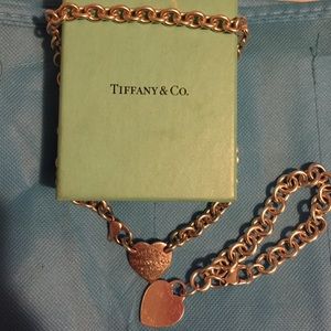 Authentic Tiffany & CO. Necklace and bracelet