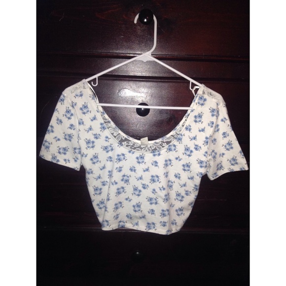 Flower Crop Top