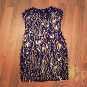 LaRok sequin sparkle disco dress