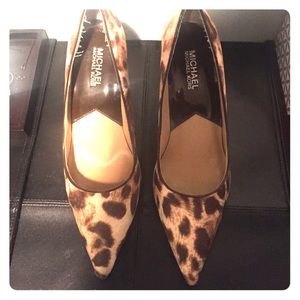 Fierce cheetah print heels.