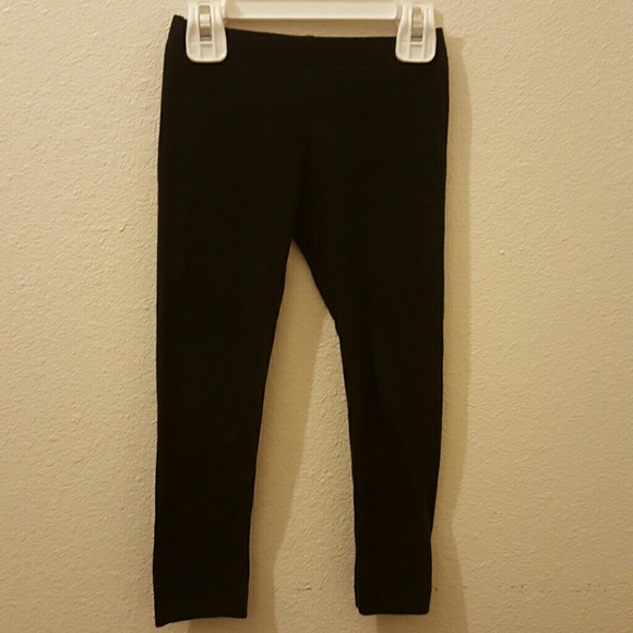 Black leggings 2t