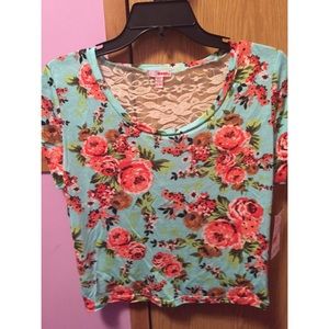 Floral Crop Top