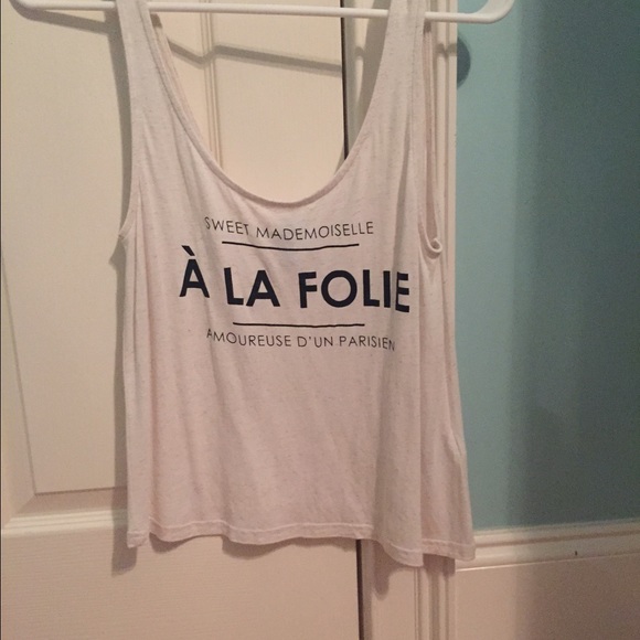À La Folie Tank Top