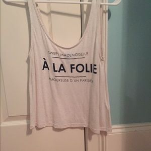 À La Folie Tank Top