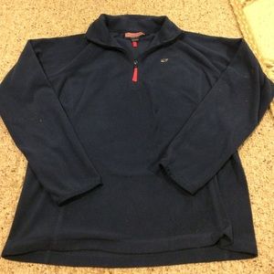 Vineyard vines fleece quarter zip pullover