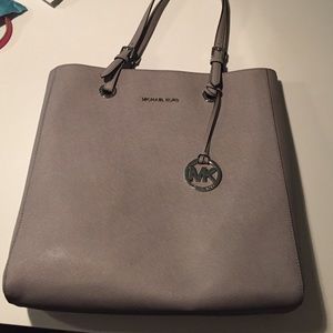 Michael Kors grey tote