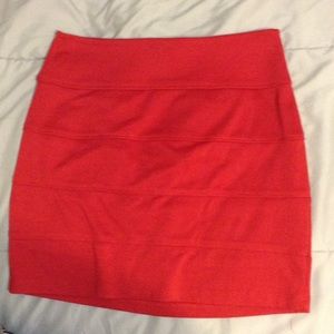 💄Red skirt💄