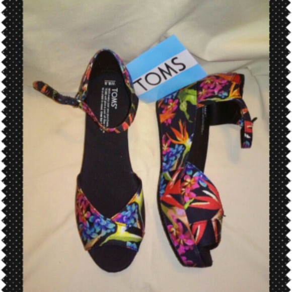 Toms new with tags and box