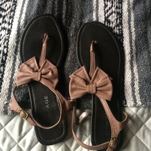 Bow Sandals