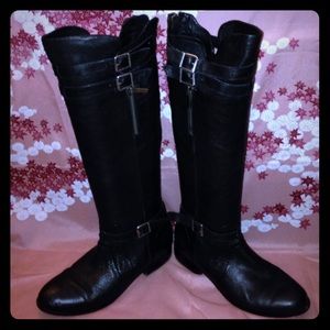Dolce Vita Black Leather Boots