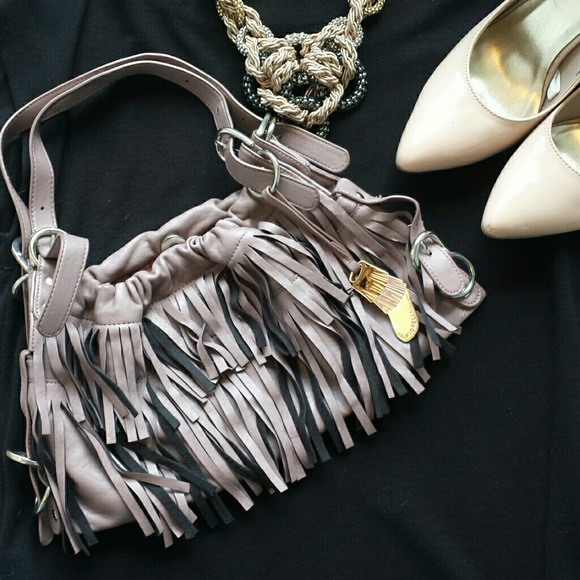 Fringe handbag