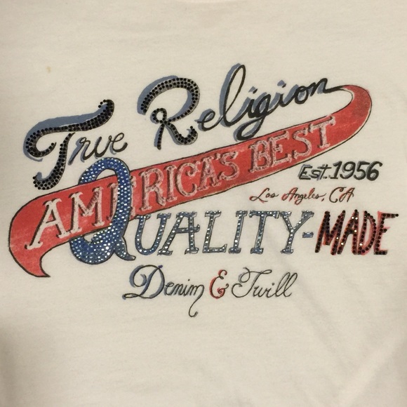 True religion bling shirt