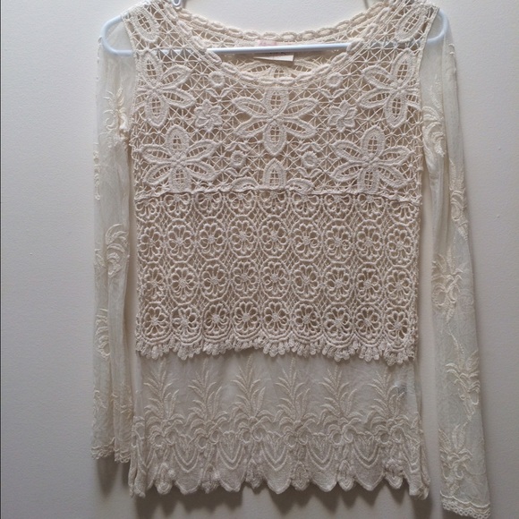 Crochet & Lace Bohemian top