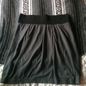 Forever 21 grey/black loose pencil skirt