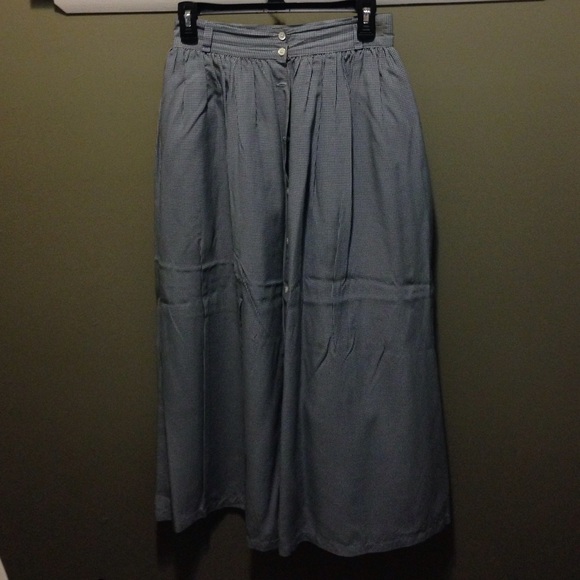 BR Classic gingham long skirt - Picture 1 of 3