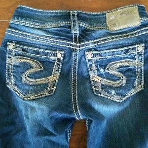 ❌SOLD!!❌ -SILVER "SUKI" JEANS