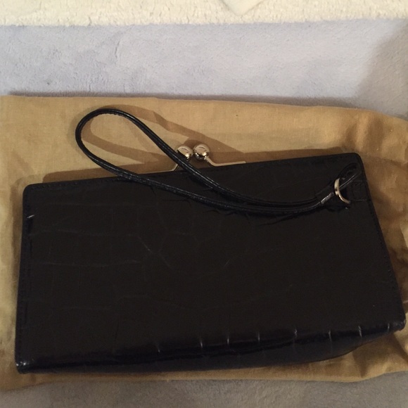 Burberry Black Wrist Clutch