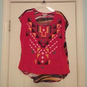 Pink Aztec Shirt