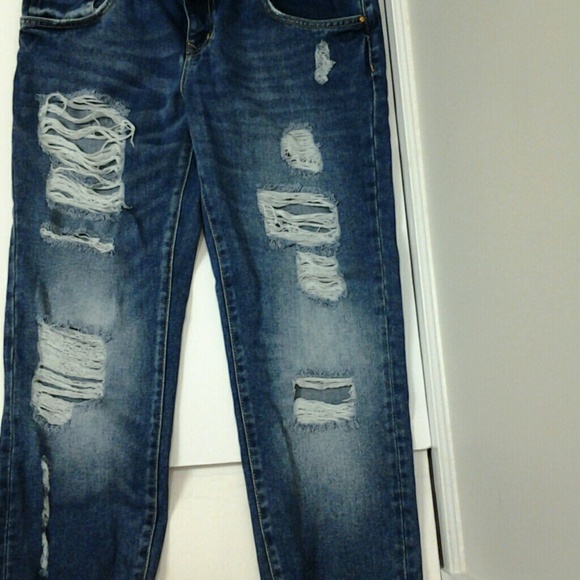Zara ripped boyfriend jean - Picture 1 of 3