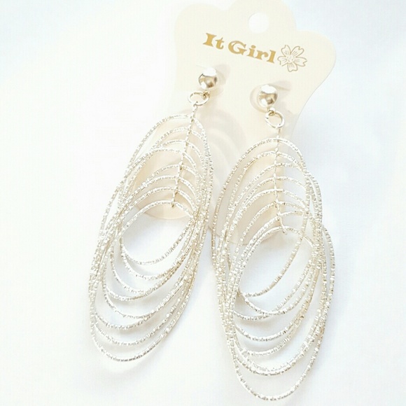 Fun Sparkly Hoop Earrings