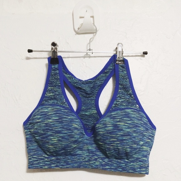 Blue PINK Seamless Push Up