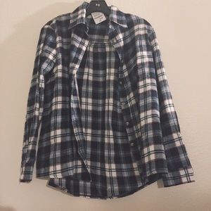 Brandy Melville Blue Flannel