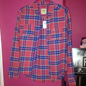 hollister flannel