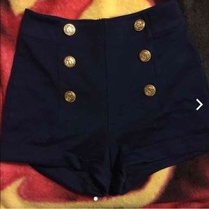 ❌SOLD❌Forever 21 sailor shorts