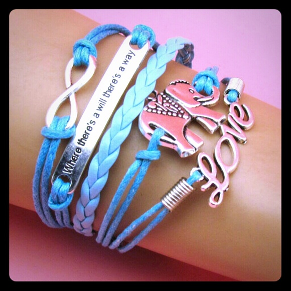 5 layer chord bracelet