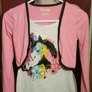 BUNDLE fot gjct14....3 GIRLS HORSE SHIRTS!