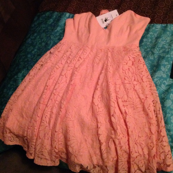 Coral Mini dress.