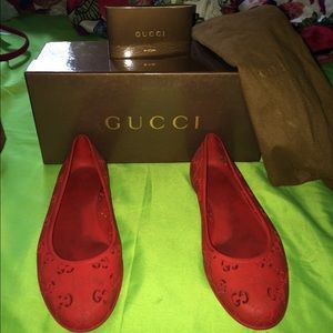 Gucci jelly shoes SOLD ON MERCARI