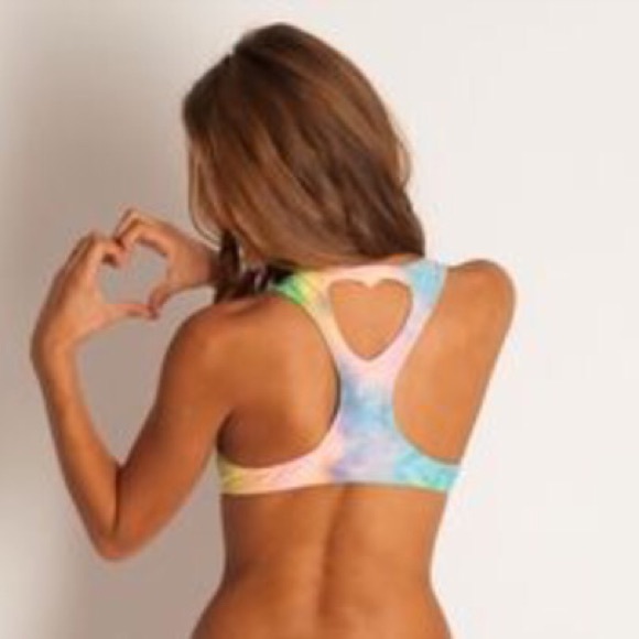 Lolli Swimwear heart cut out top