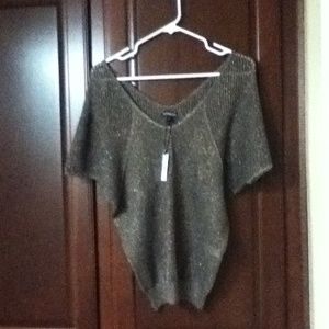 Express Brown/Bronze Dolman Top