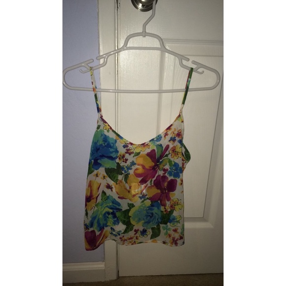 American Apparel chiffon camisole.