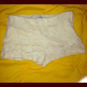 Lace shorts