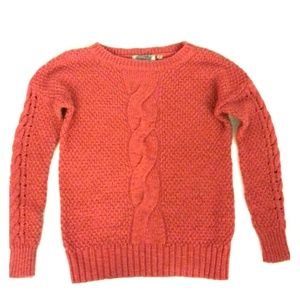 Orange Knit Ecote Sweater