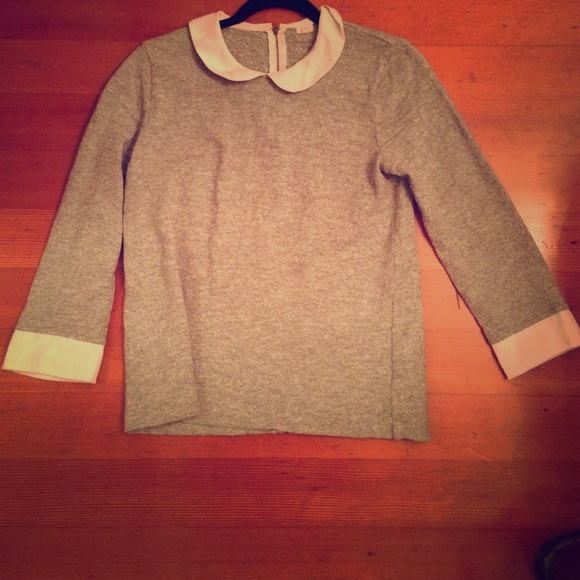 J. Crew Tops - Peter Pan collared j crew top