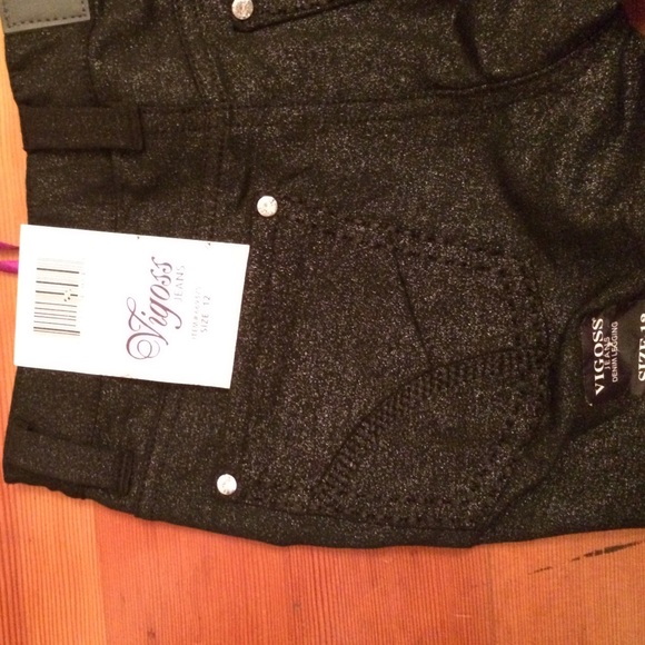 vigoss glittered black jeans - Picture 3 of 3