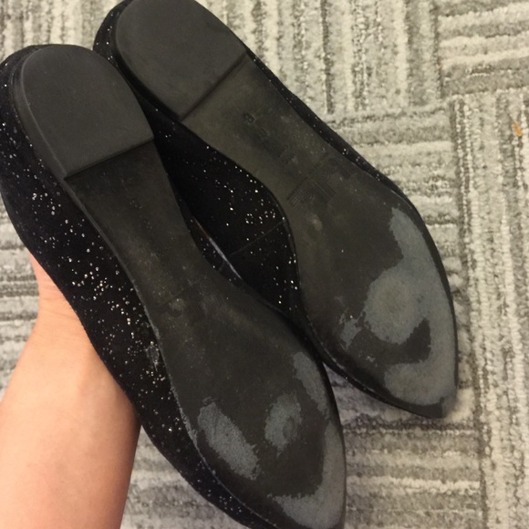 Black shimmer smoking loafers - "Sadie" - Picture 4 of 4