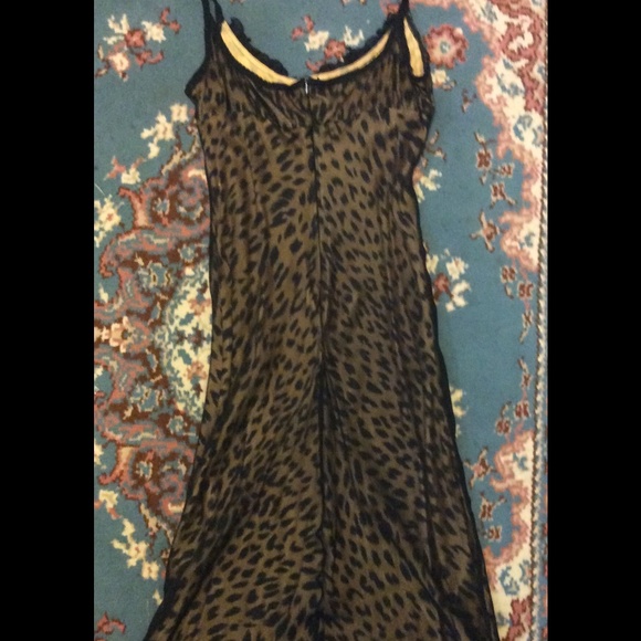 Bebe dress animal print small