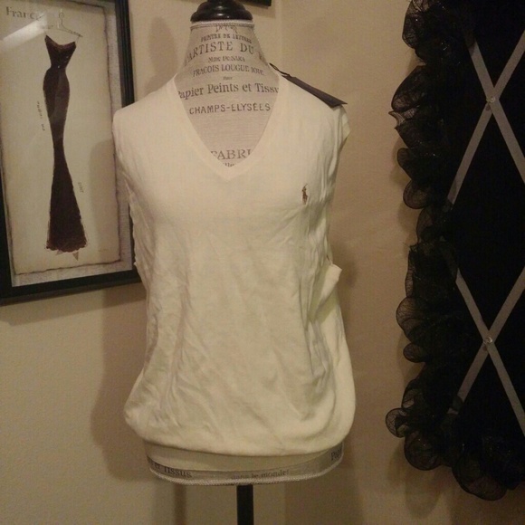 NWT  RL Pima sweater