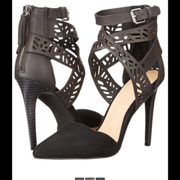 Joe's Jeans Ankle Wrap Pumps