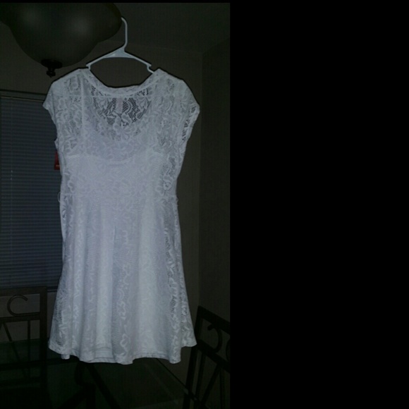 Sold 👚 NO BOUNDARIES LACE DRESS - Picture 3 of 4