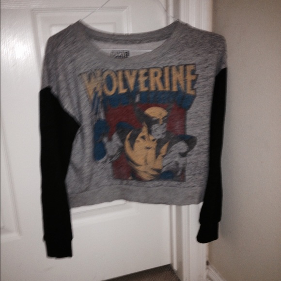 wolverine crop sweater (price is negotiable)