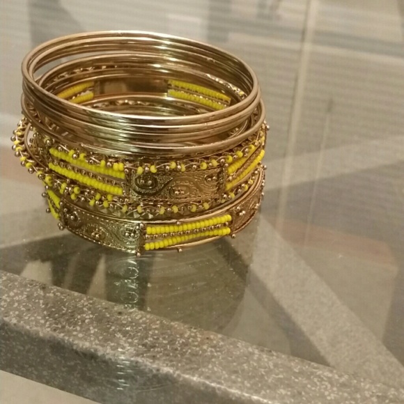 SOLD.     CHARMING CHARLIE BANGLE BUNDLE