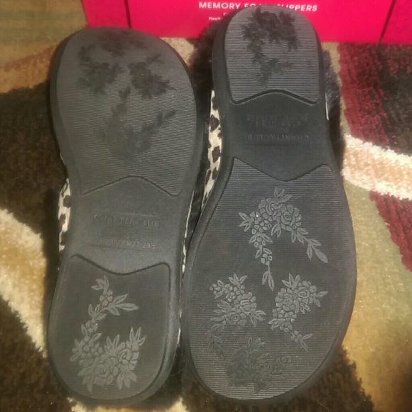 NWT Charter Club slippers size 5-6 - Picture 3 of 4