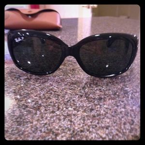 SOLD Ray-Ban Black Polarized Jackie Ohh