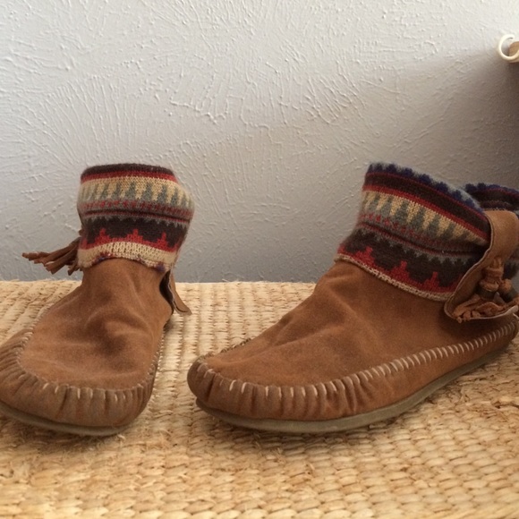 moccasin booties
